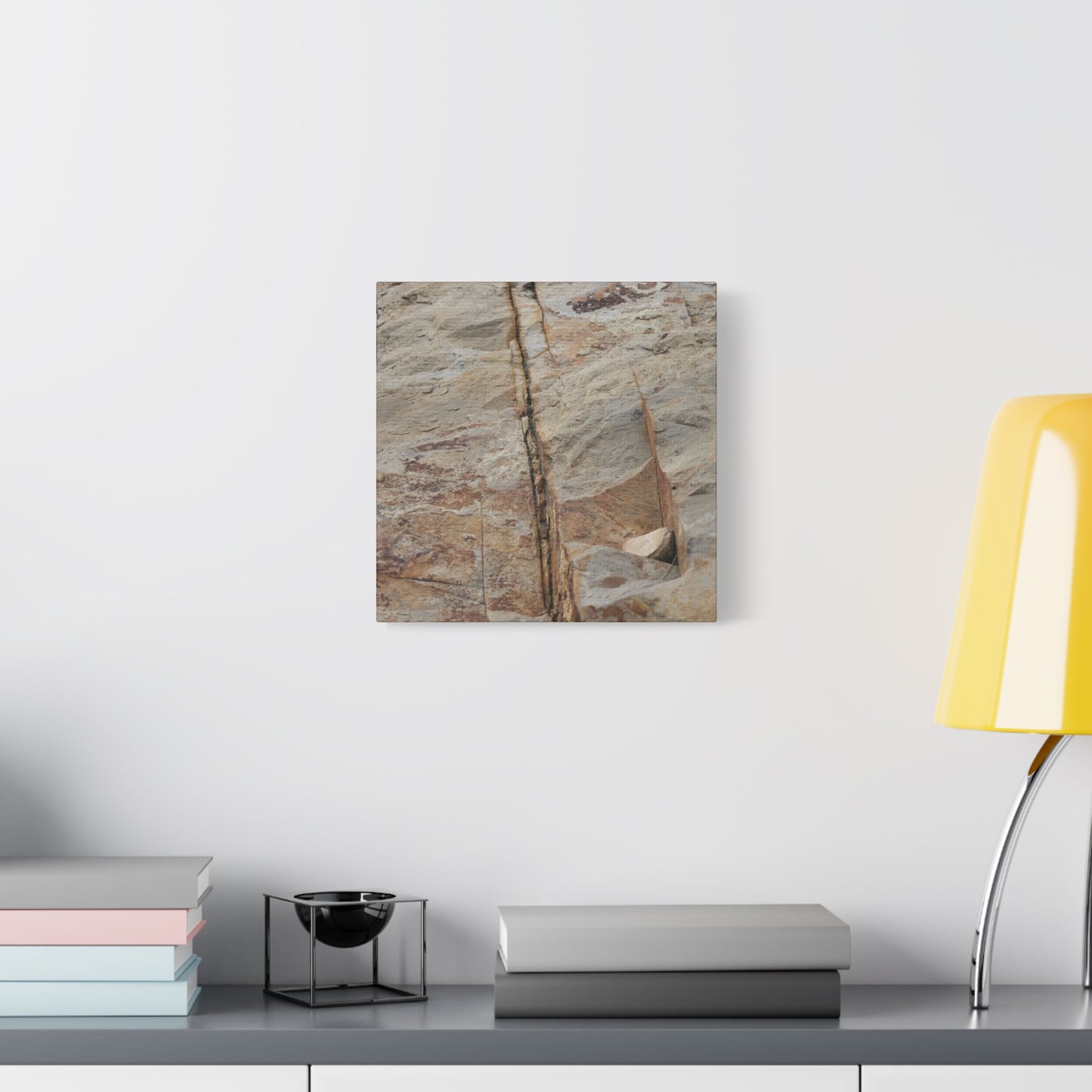 Cracked Canvas of Time - Unique Frameless Canvas Wall Art - Art By Earth