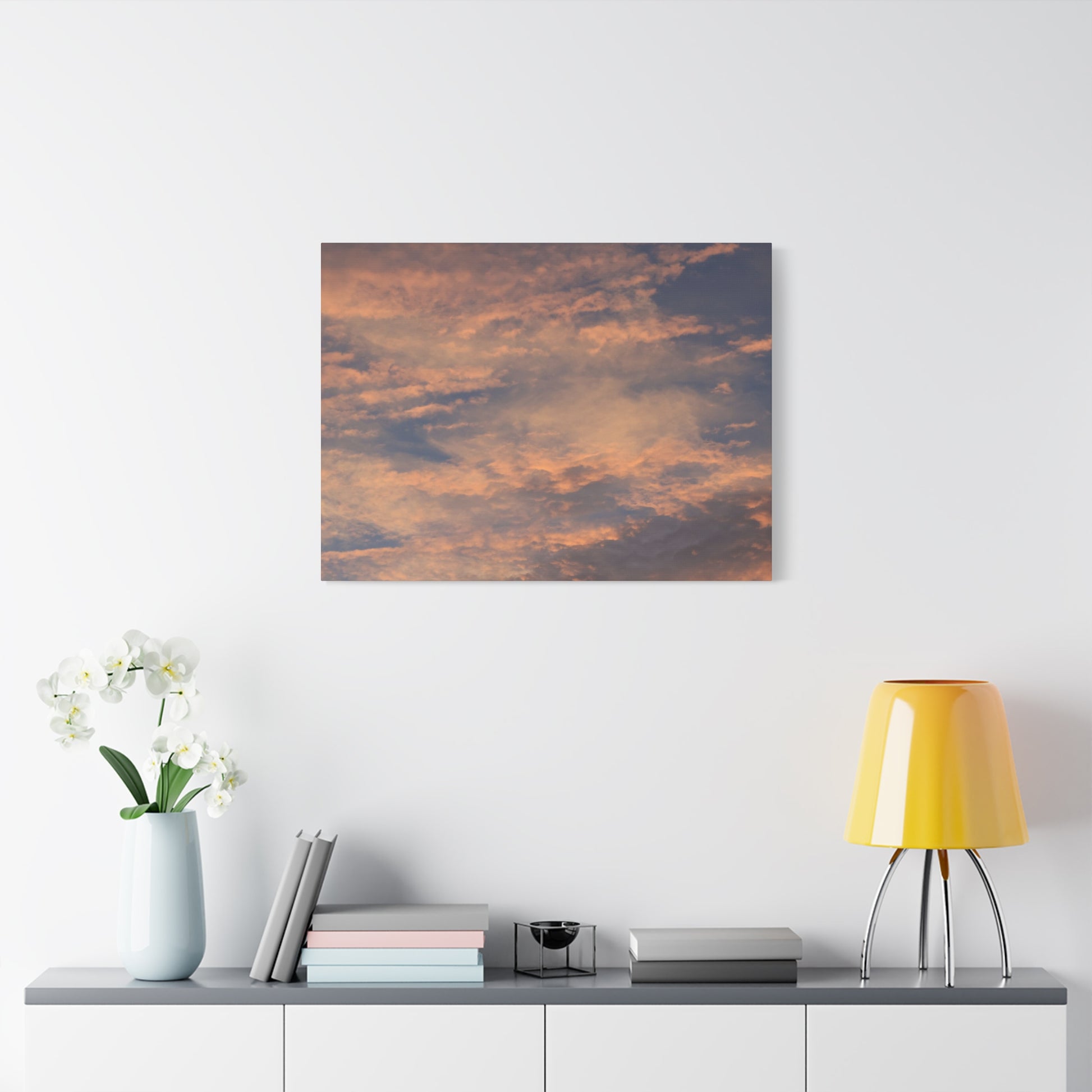 Sunset's Whispers - Unique Frameless Canvas Wall Art - Art By Earth