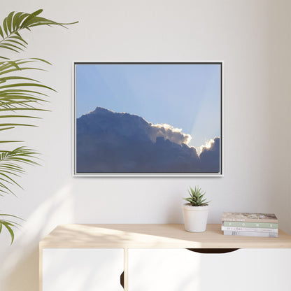 Cloud Divide - Unique Stretched Canvas Wall Art - Art By Earth