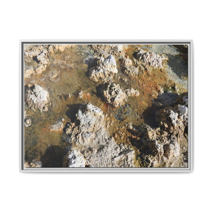 Stone Sea of Silence - Unique Stretched Canvas Wall Art