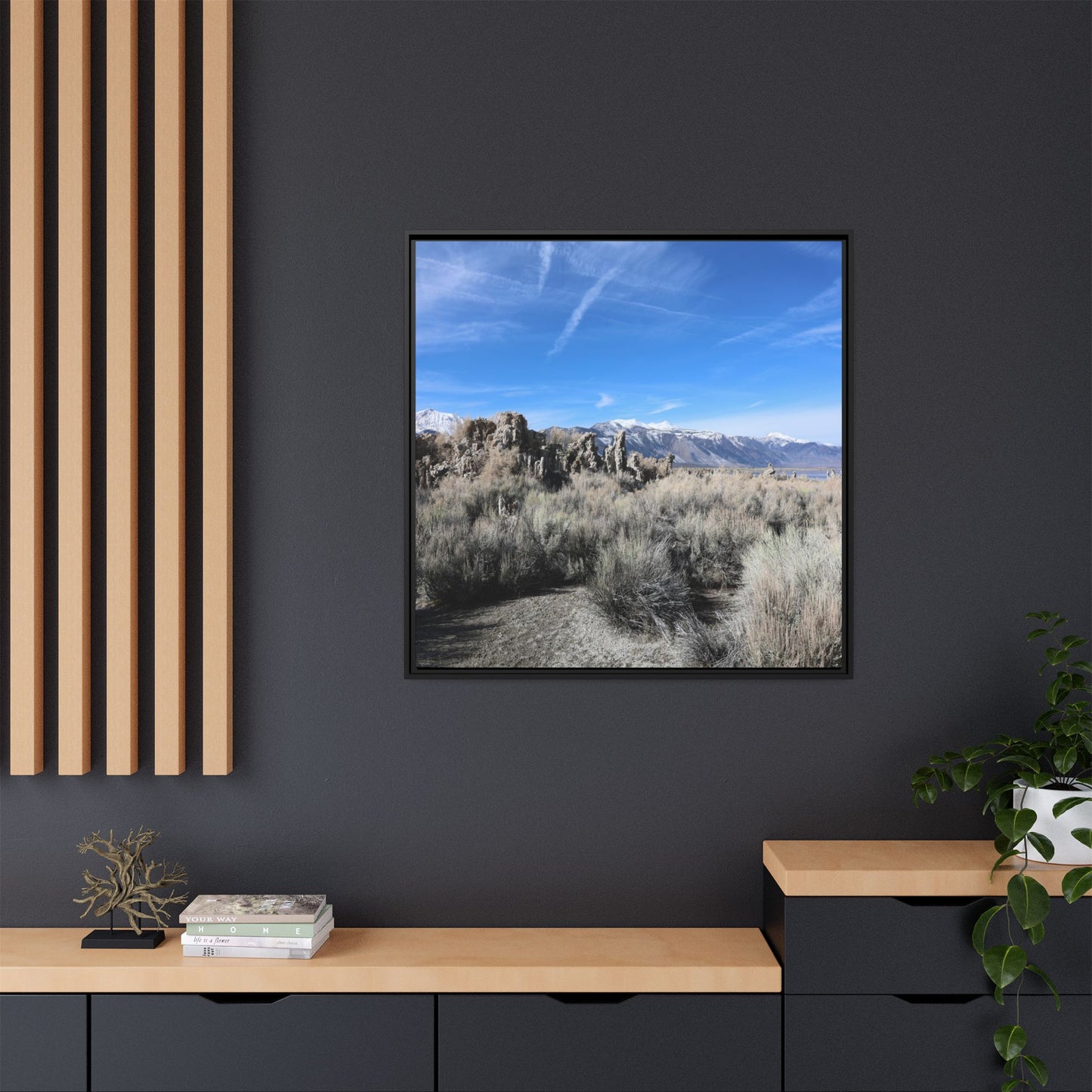 Whispers of the Sagebrush Steppe - Unique Stretched Canvas Wall Art