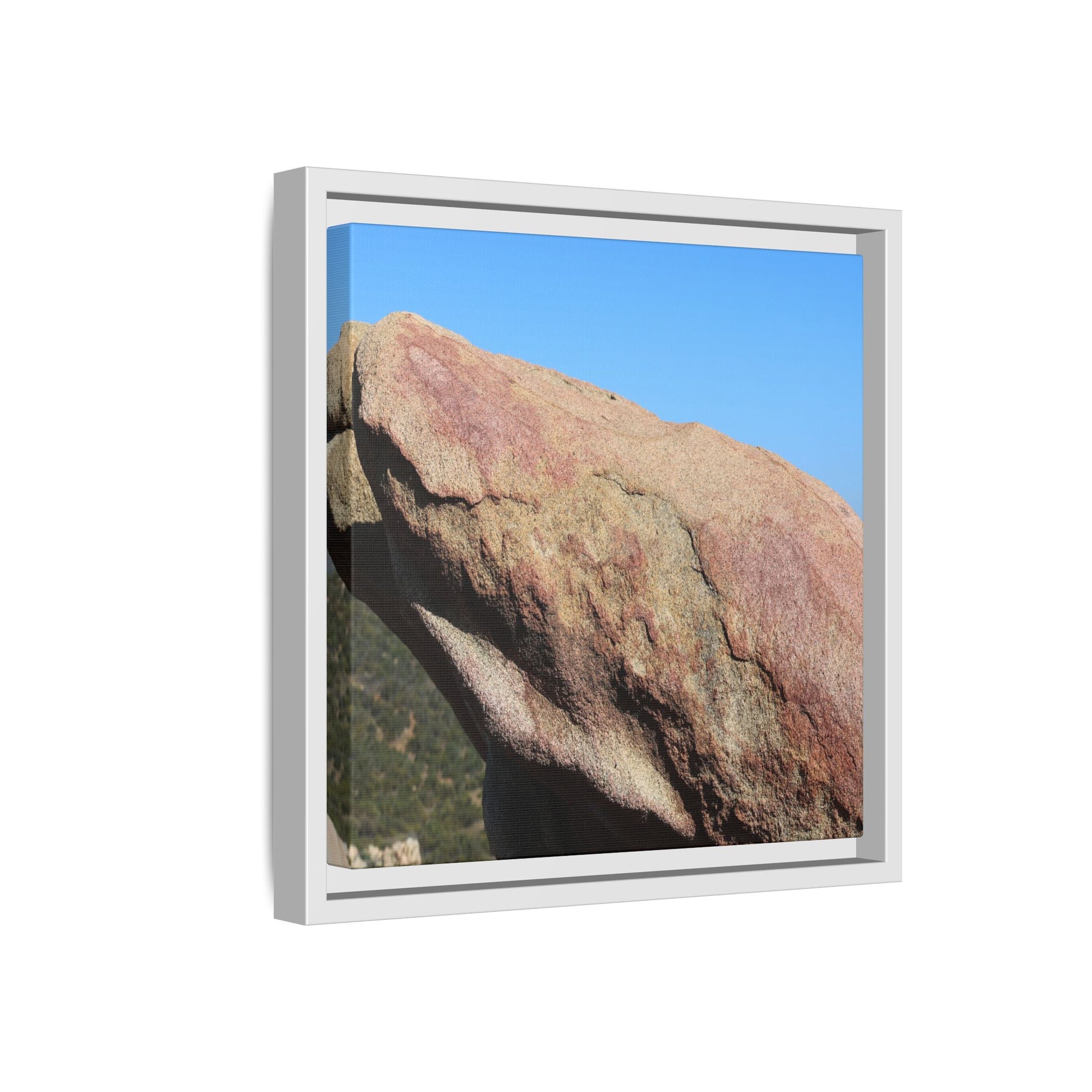 Sleeping Stone - Unique Stretched Canvas Wall Art - Art By Earth