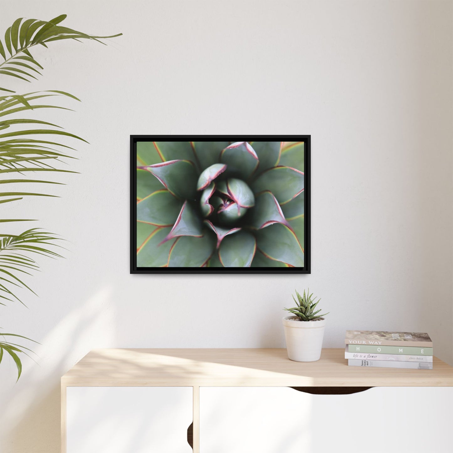 Spiky Elegance - Unique Stretched Canvas Wall Art - Art By Earth