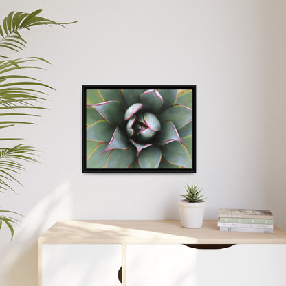 Spiky Elegance - Unique Stretched Canvas Wall Art - Art By Earth