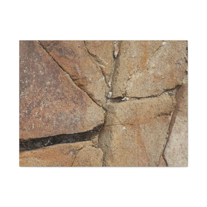 Cracked Earth's Canvas - Unique Frameless Canvas Wall Art - Art By Earth