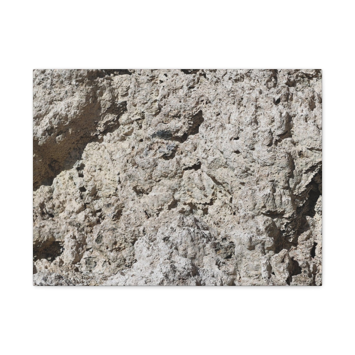 Limestone Symphony - Unique Frameless Canvas Wall Art