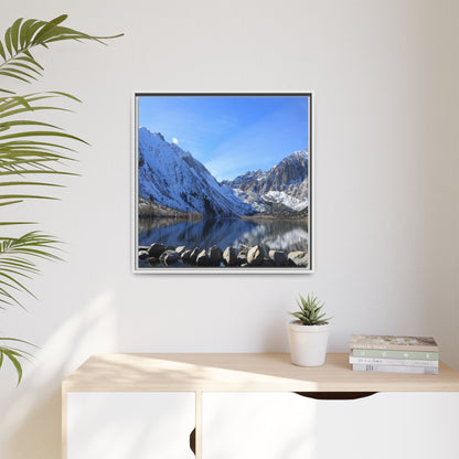 Stones of Serenity - Unique Stretched Canvas Wall Art