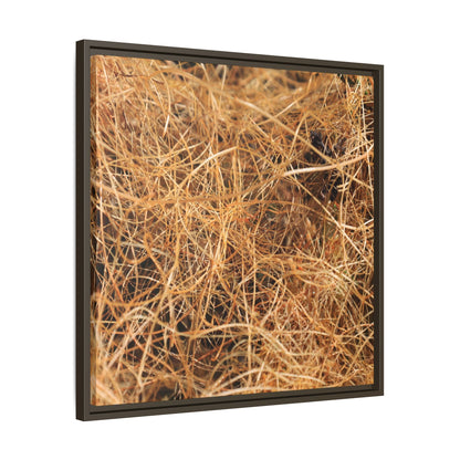 Dried Grass - Unique Stretched Canvas Wall Art - Art By Earth