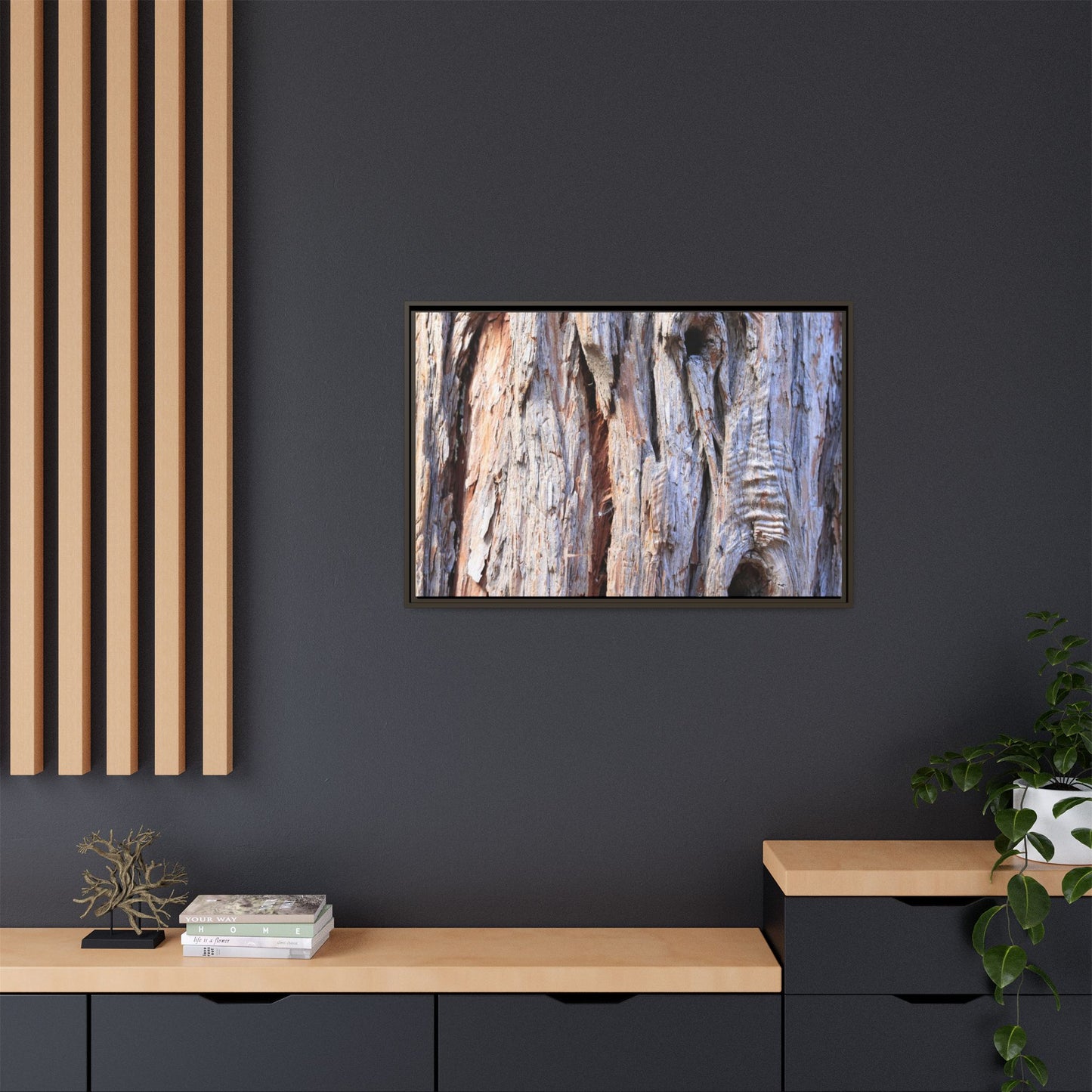 Nature's Grain - Unique Stretched Canvas Wall Art - Art By Earth