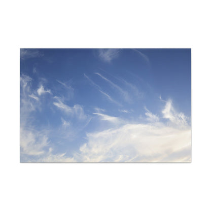 Sky's Breath - Unique Frameless Canvas Wall Art - Art By Earth