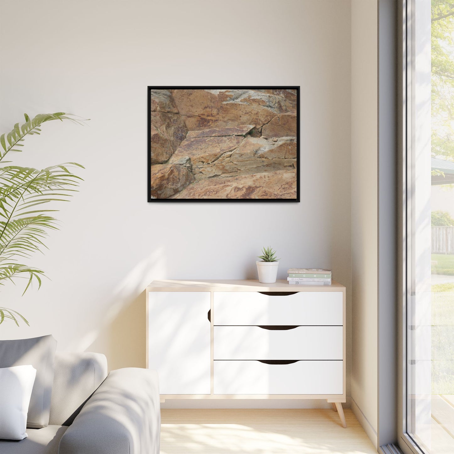 Ancient Foundations - Unique Stretched Canvas Wall Art - Art By Earth