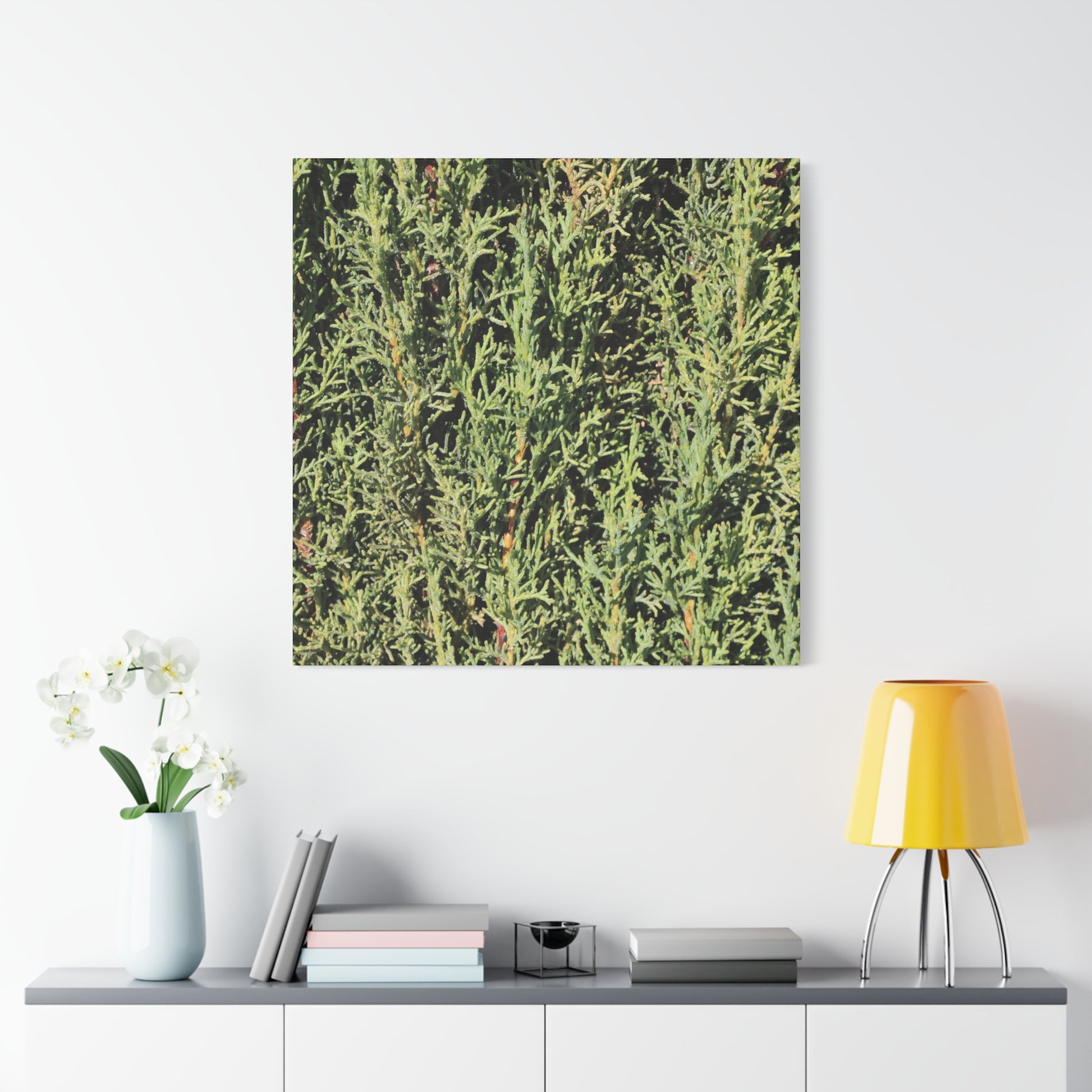 Emerald Tapestry - Unique Frameless Canvas Wall Art - Art By Earth