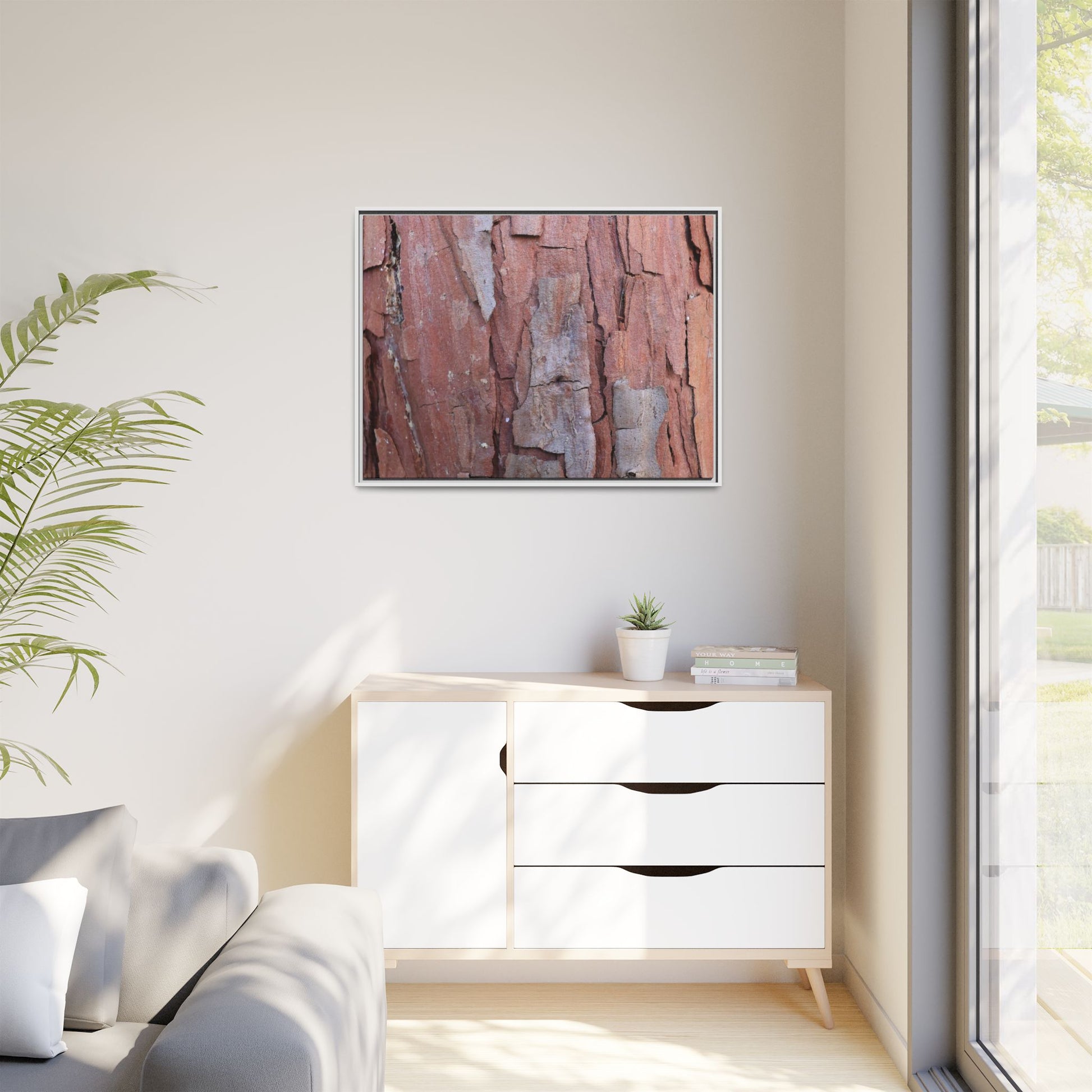 Peeling Bark - Unique Stretched Canvas Wall Art - Art By Earth