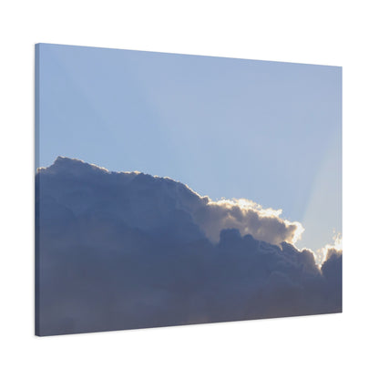 Cloud Mountain - Unique Frameless Canvas Wall Art