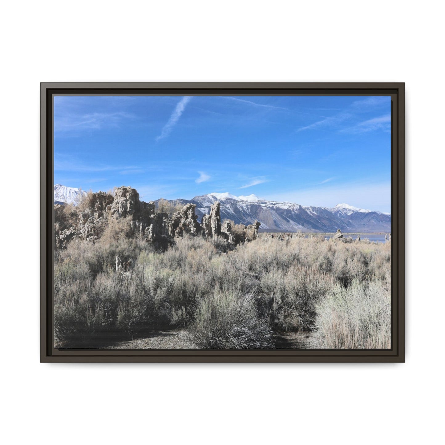 Whispers of the Sagebrush Steppe - Unique Stretched Canvas Wall Art