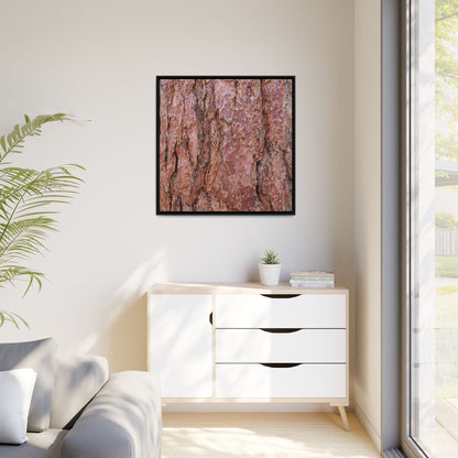 Russet Ridges - Unique Stretched Canvas Wall Art - Art By Earth