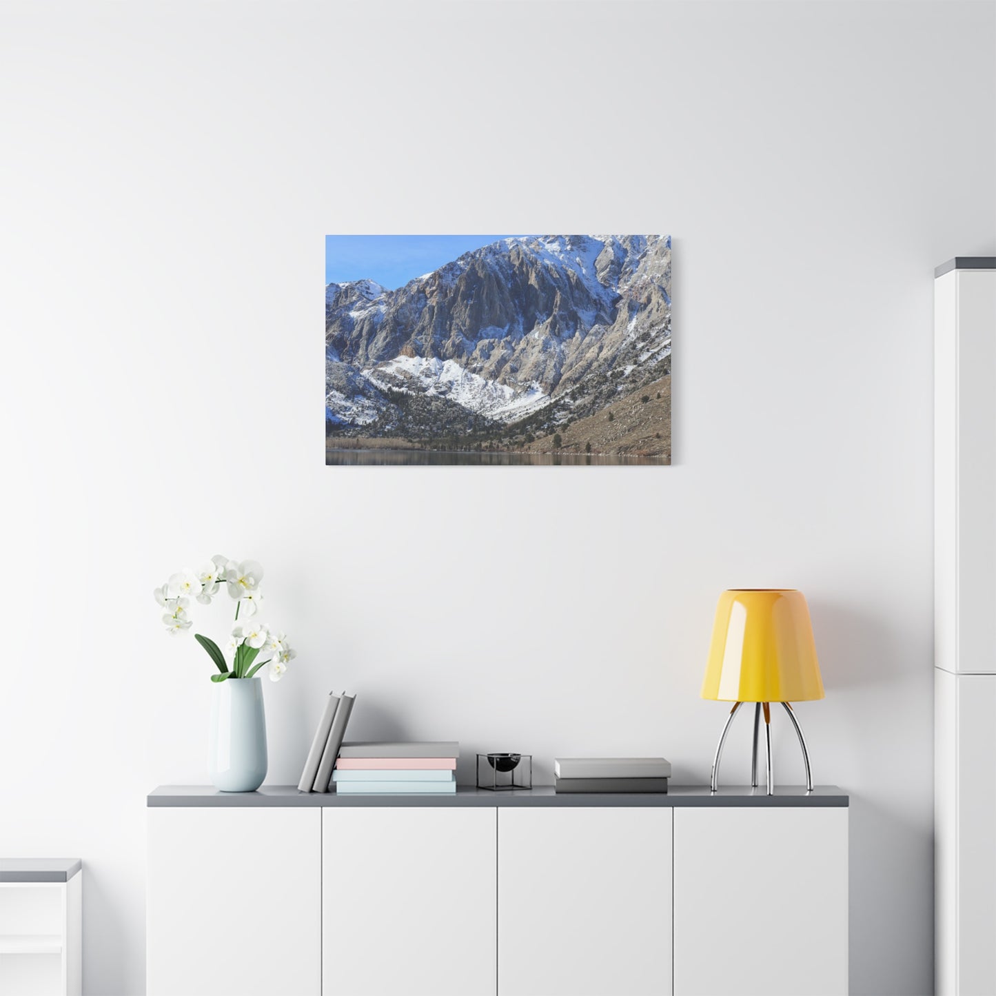 Reflections of Solitude - Unique Frameless Canvas Wall Art