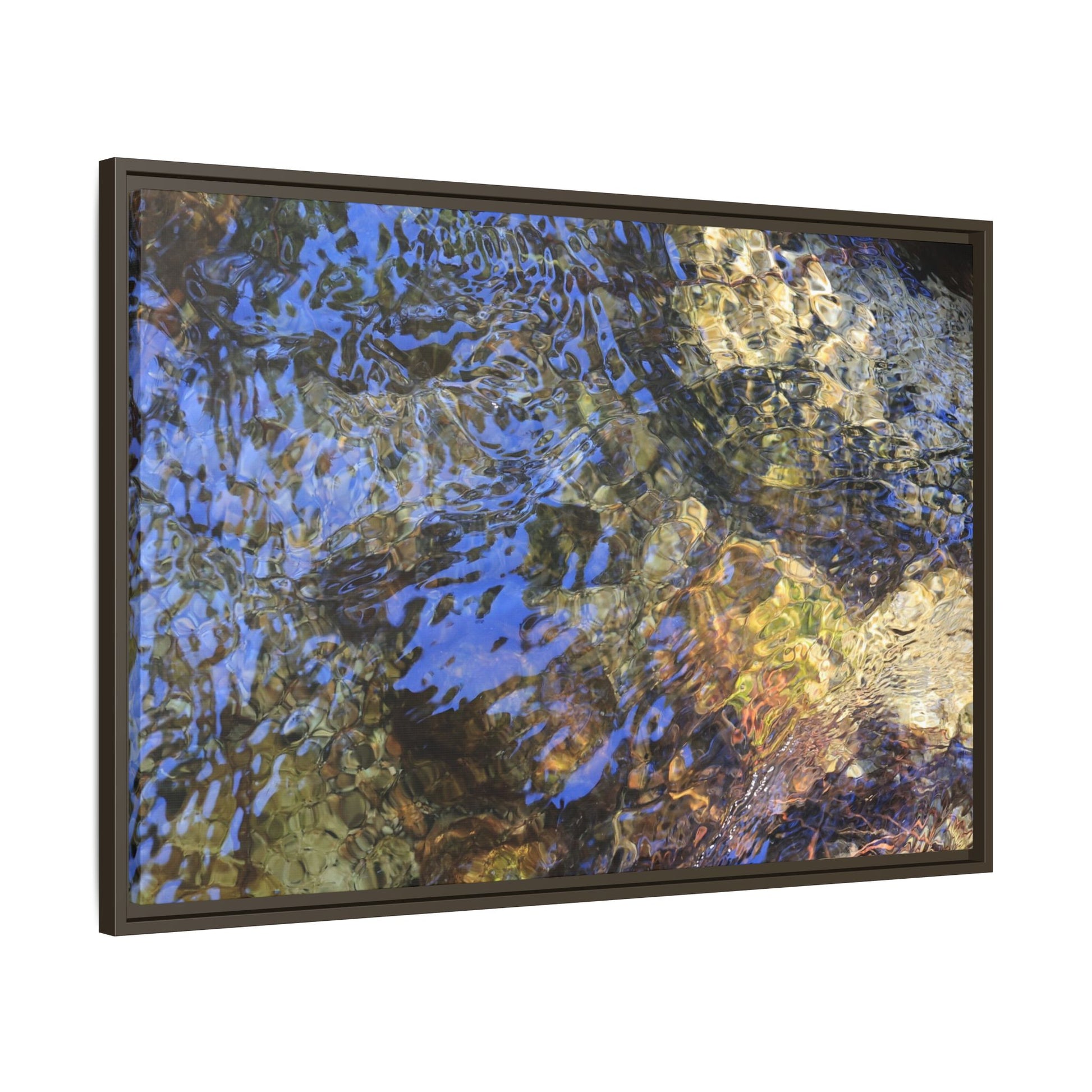 Aquatic Kaleidoscope - Unique Stretched Canvas Wall Art - Art By Earth