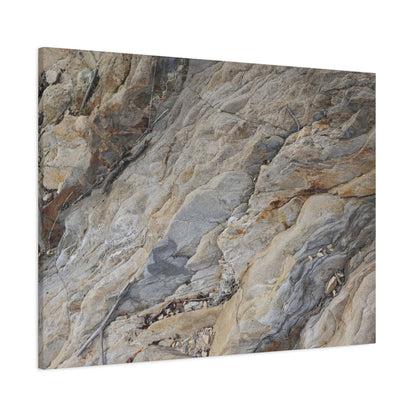 Stone Memory - Unique Frameless Canvas Wall Art - Art By Earth