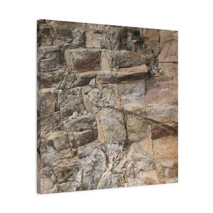 Stone Memories - Unique Frameless Canvas Wall Art - Art By Earth