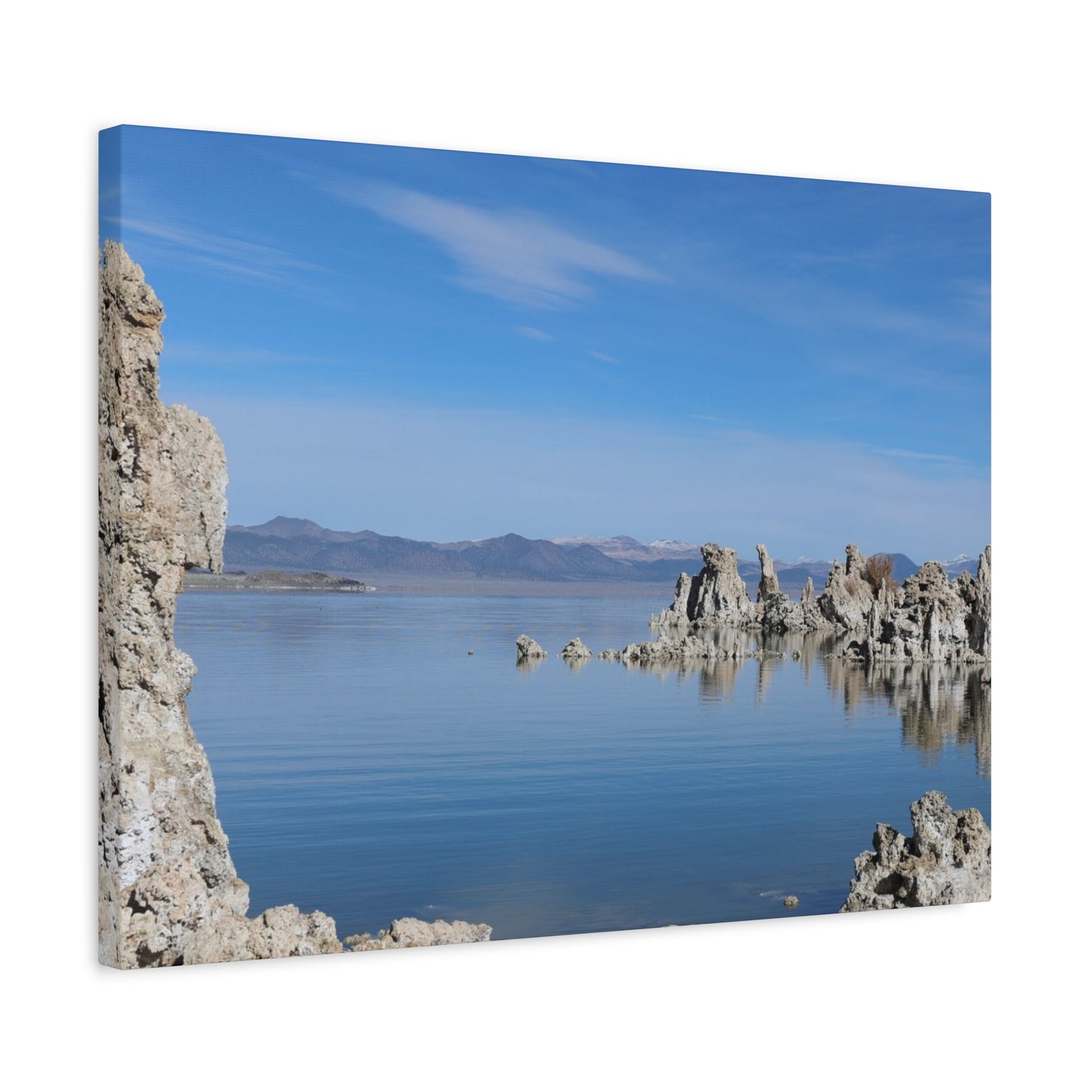 Echoes of Stone and Water - Unique Frameless Canvas Wall Art
