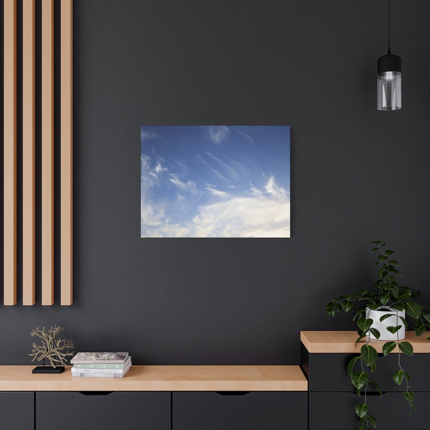 Sky's Breath - Unique Frameless Canvas Wall Art - Art By Earth