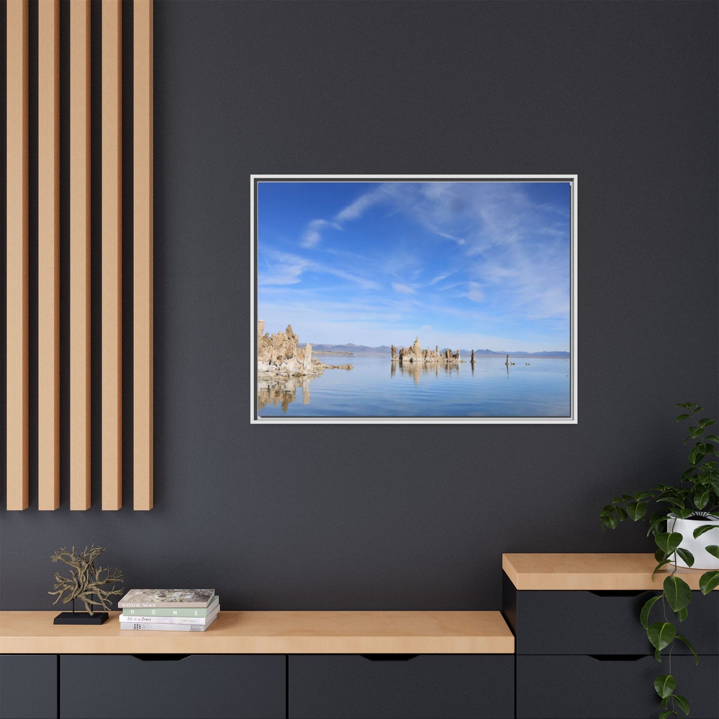 Reflections of Eternity - Unique Stretched Canvas Wall Art