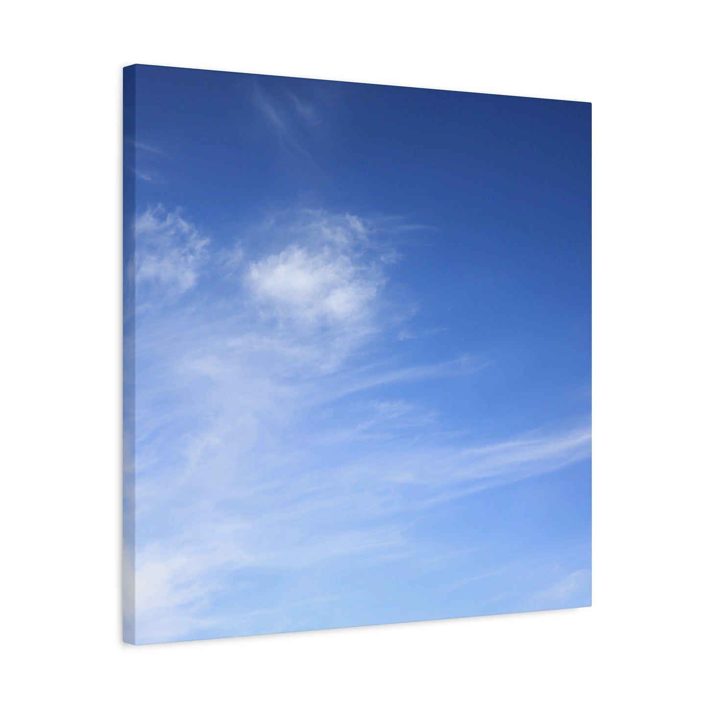 Blue Breath - Unique Frameless Canvas Wall Art - Art By Earth
