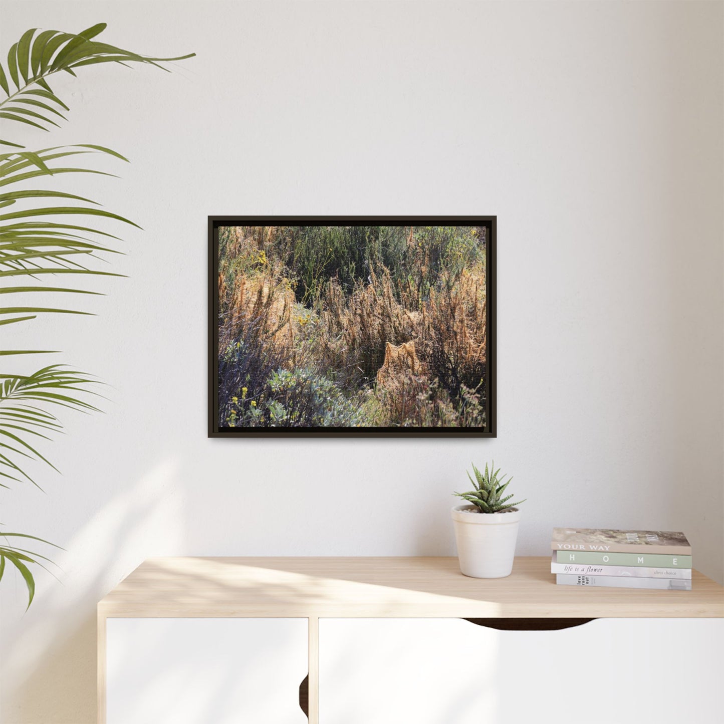 Drought-Stricken Landscape - Unique Stretched Canvas Wall Art - Art By Earth