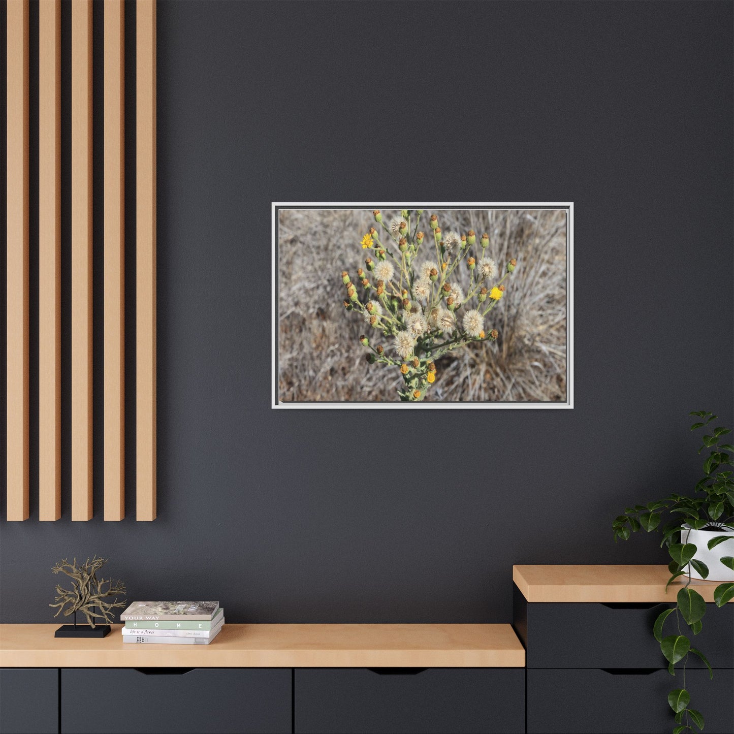 Whispers of the Dry Grass - Unique Stretched Canvas Wall Art - Art By Earth