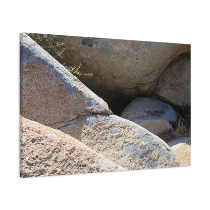 Rocky Shelter - Unique Frameless Canvas Wall Art