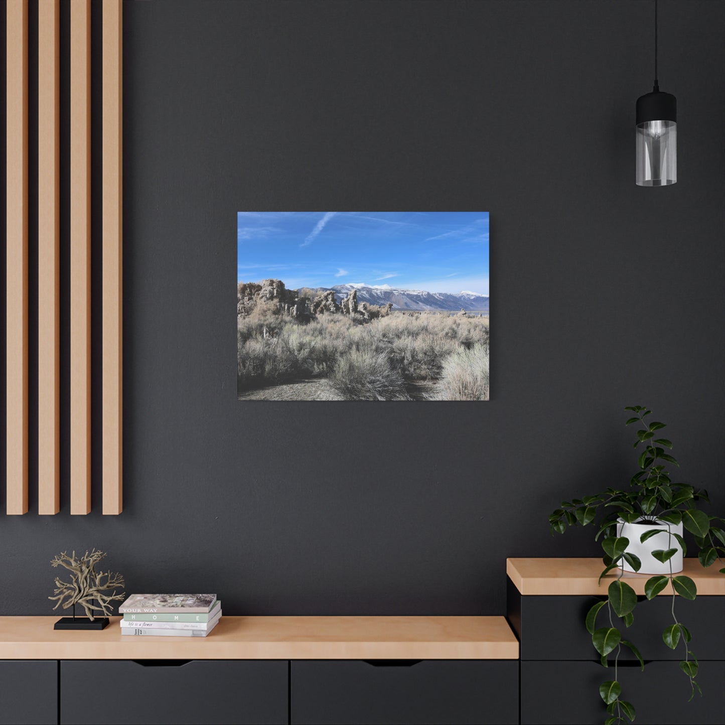 Echoes of Solitude - Unique Frameless Canvas Wall Art
