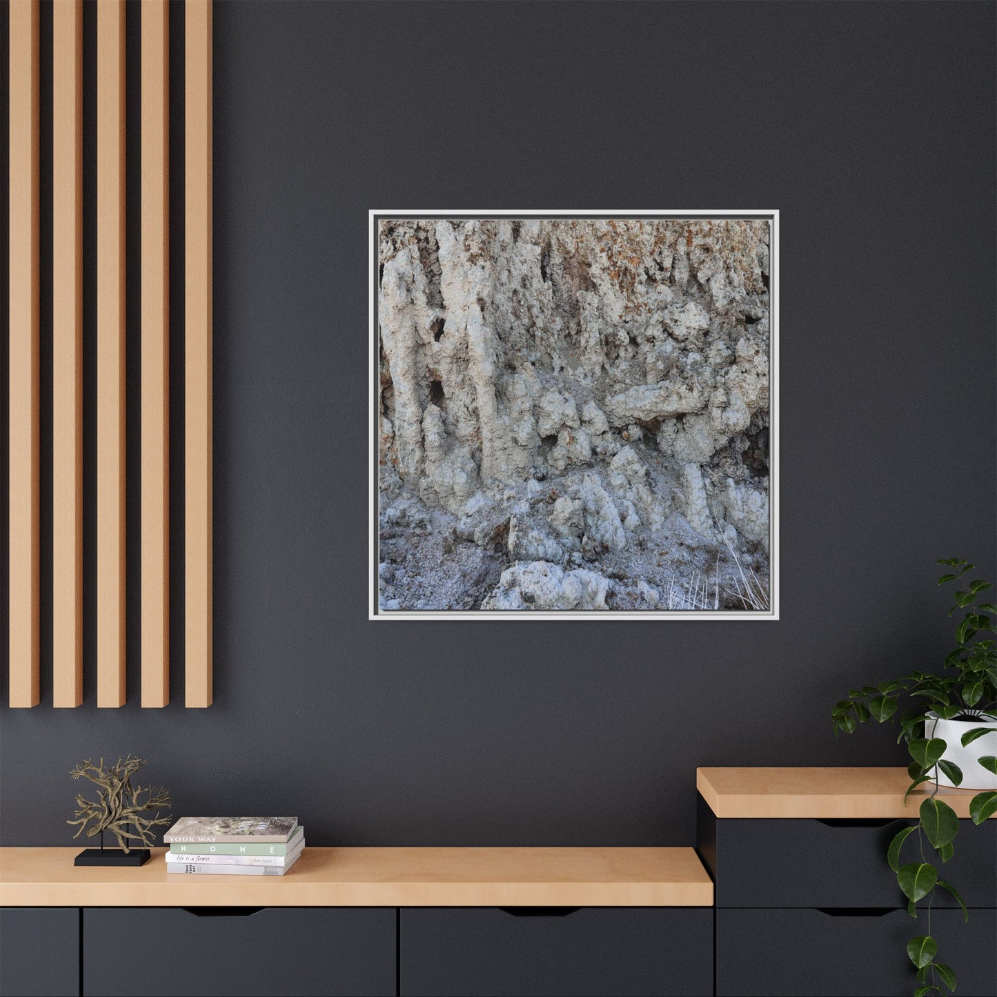 Geological Fragments - Unique Stretched Canvas Wall Art