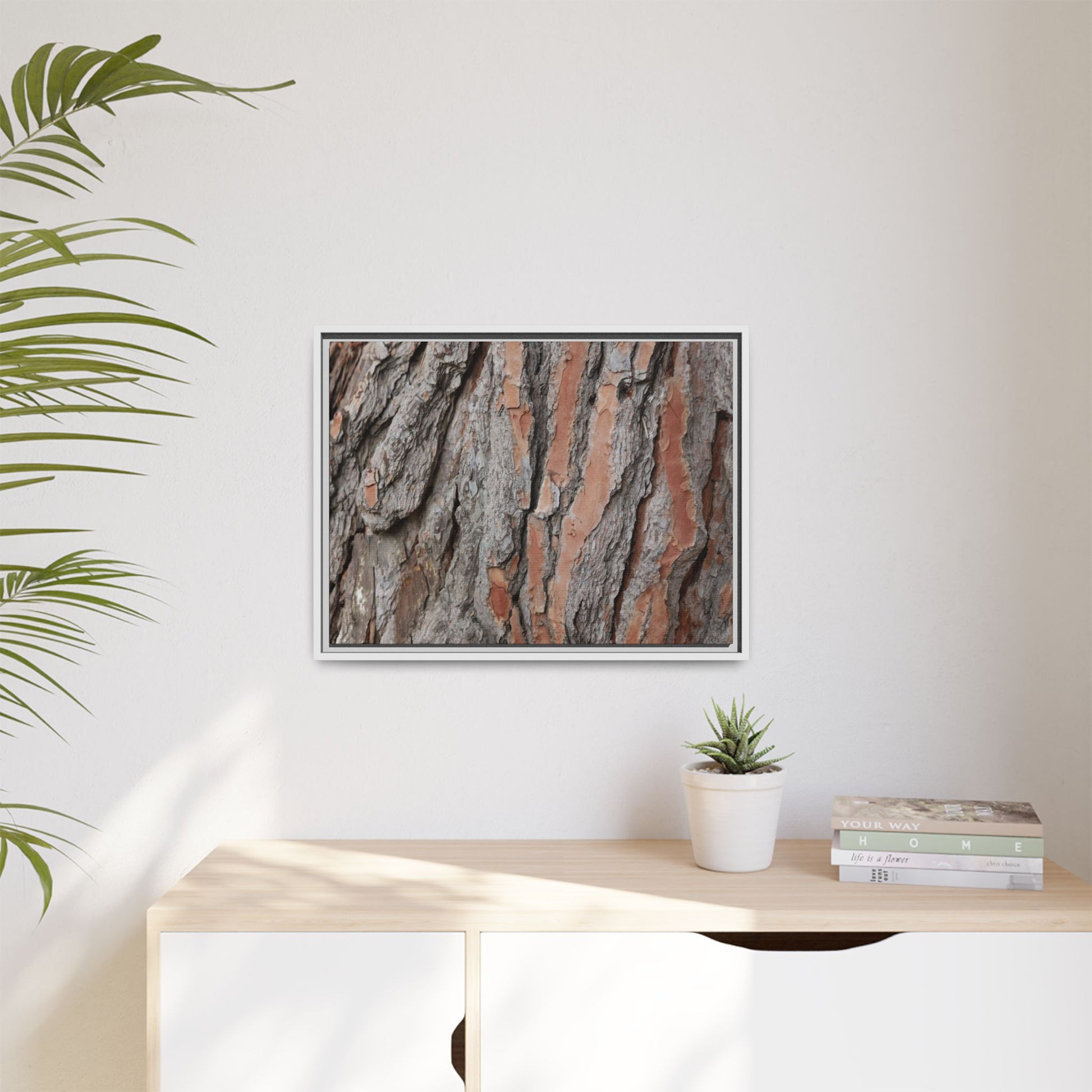 Woodland Layers - Unique Stretched Canvas Wall Art - Art By Earth