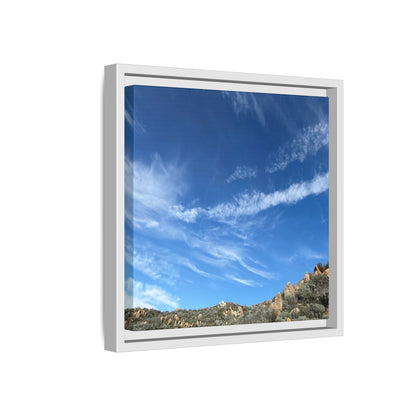 Arid Landscape with Rocky Outcrops - Unique Stretched Canvas Wall Art