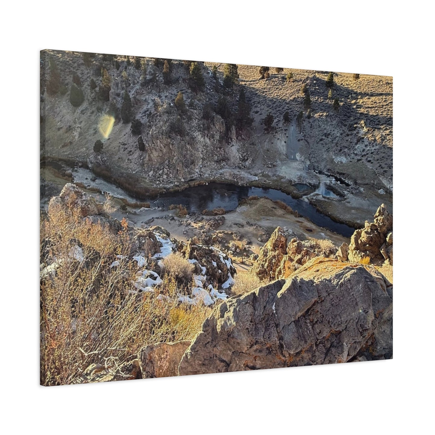Canyon's Breath - Unique Frameless Canvas Wall Art