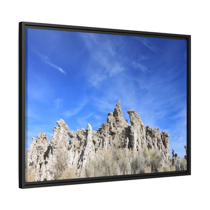 Frozen Sentinels - Unique Stretched Canvas Wall Art