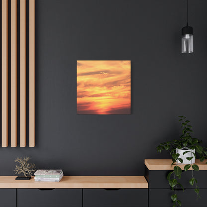 Golden Whispers - Unique Frameless Canvas Wall Art - Art By Earth