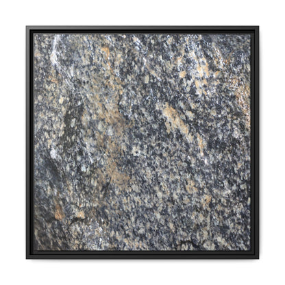 Crystalline Echoes - Unique Stretched Canvas Wall Art - Art By Earth