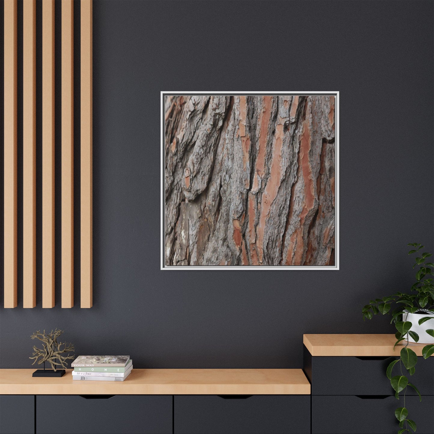 Woodland Layers - Unique Stretched Canvas Wall Art - Art By Earth
