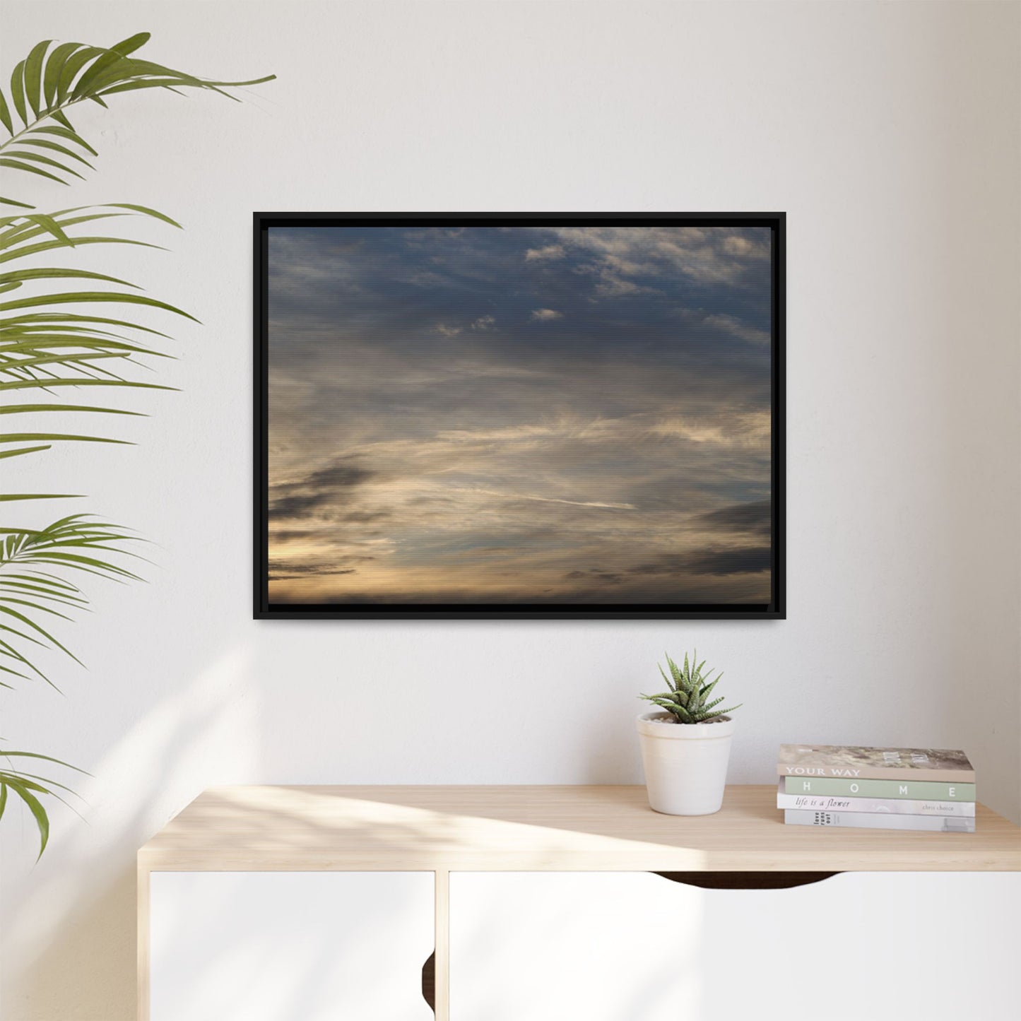 Clouded Thoughts - Unique Stretched Canvas Wall Art - Art By Earth