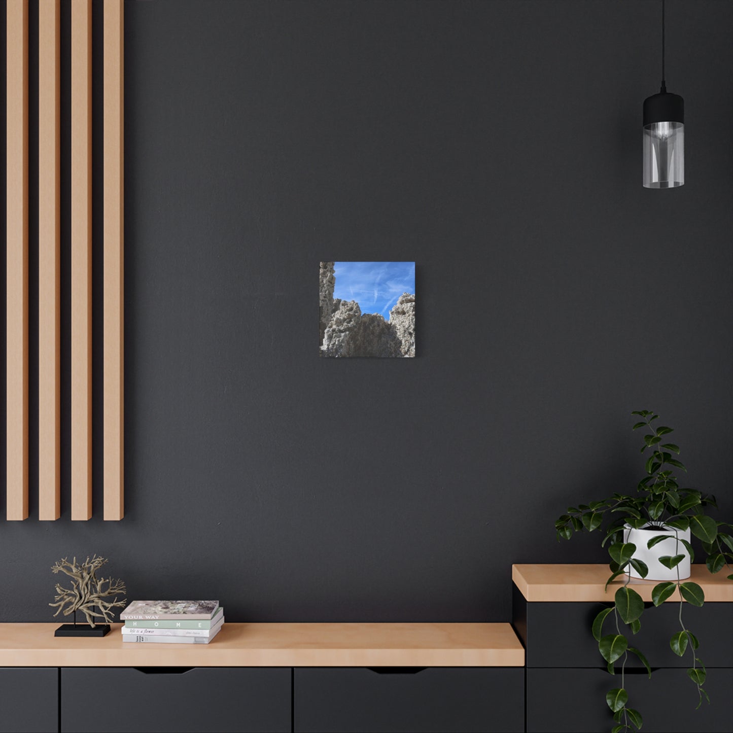 Towers of Stone - Unique Frameless Canvas Wall Art