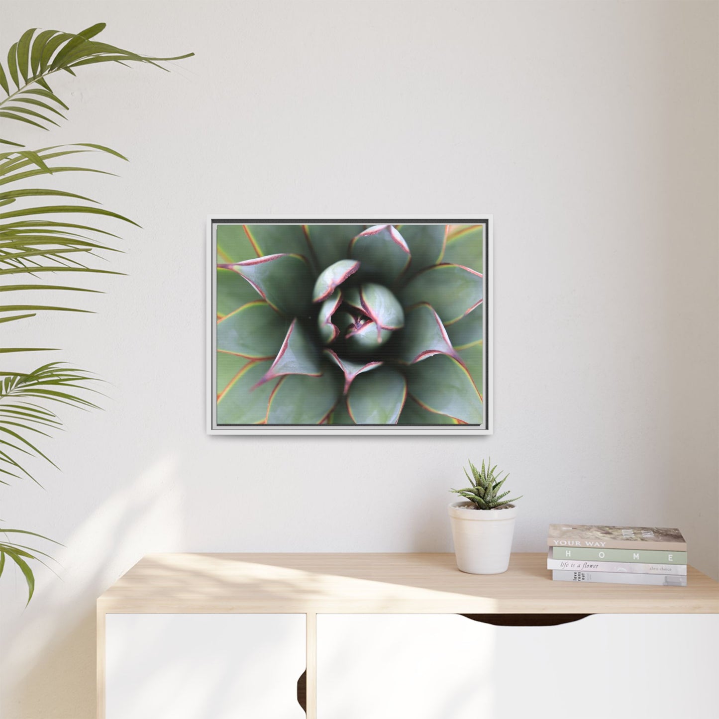 Spiky Elegance - Unique Stretched Canvas Wall Art - Art By Earth