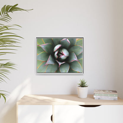 Spiky Elegance - Unique Stretched Canvas Wall Art - Art By Earth