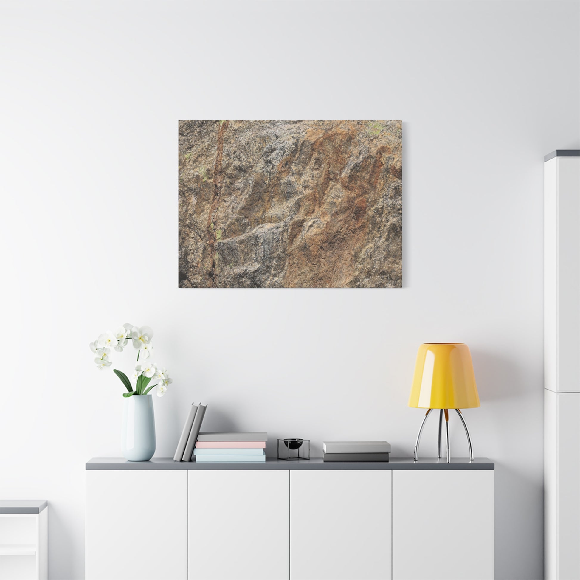 Erosion's Palette - Unique Frameless Canvas Wall Art - Art By Earth