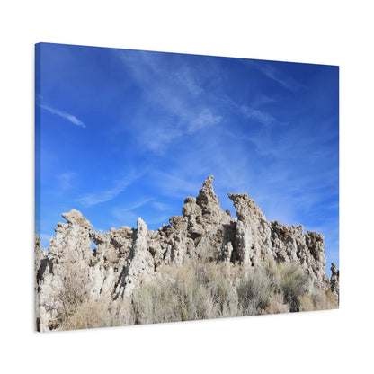 Sentinel Spires - Unique Frameless Canvas Wall Art