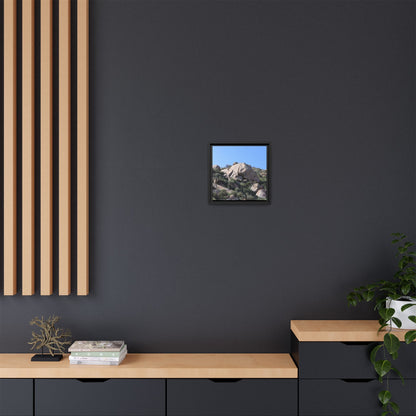Ancient Stone Landscape - Unique Stretched Canvas Wall Art - Art By Earth