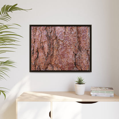 Russet Ridges - Unique Stretched Canvas Wall Art - Art By Earth