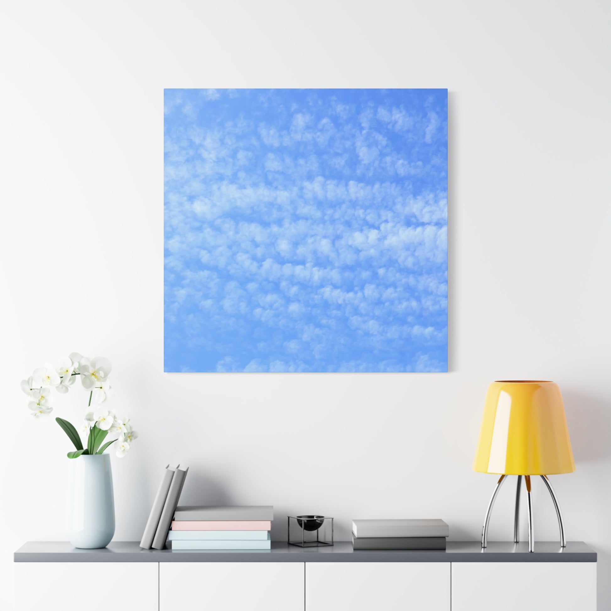 Clouded Reverie - Unique Frameless Canvas Wall Art - Art By Earth