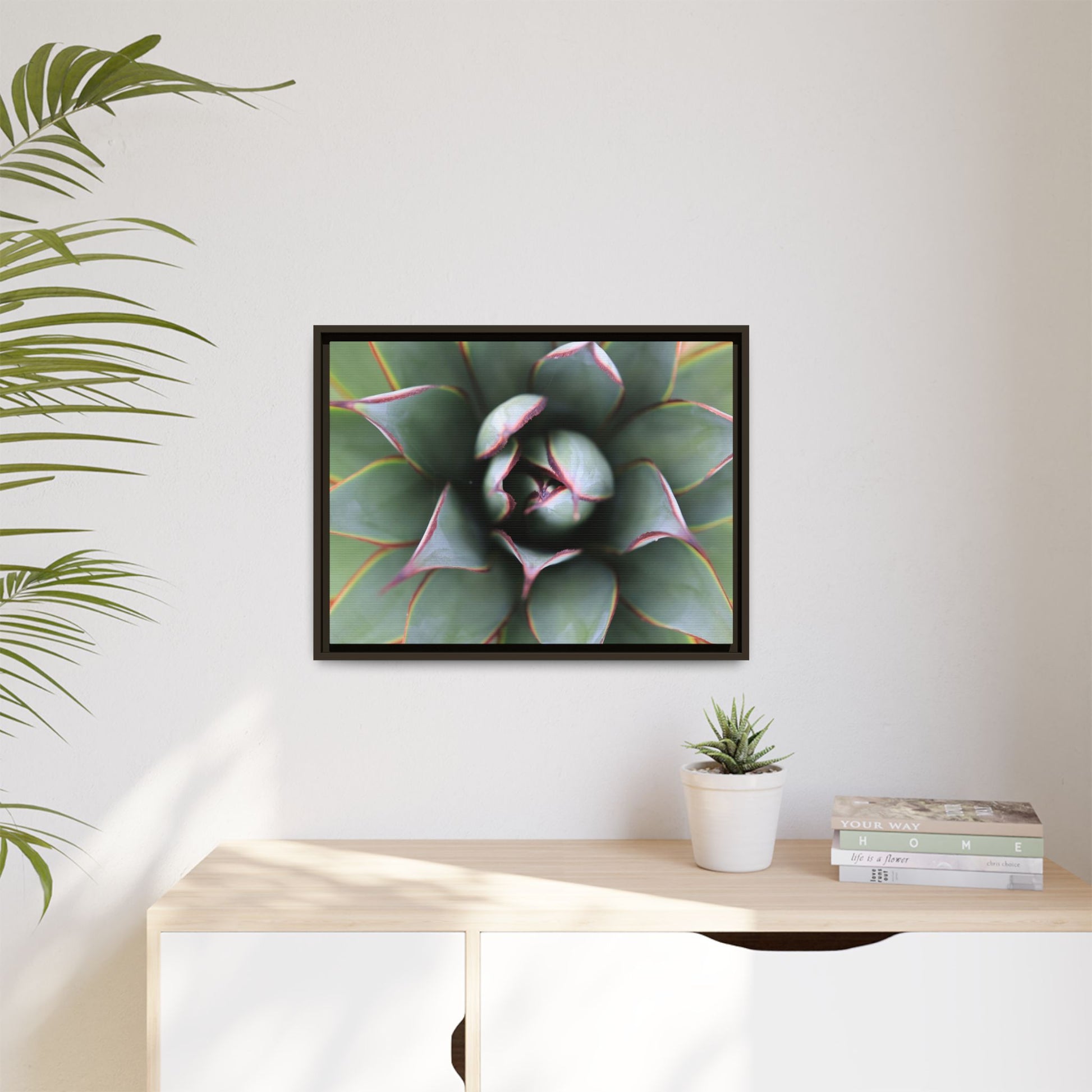 Spiky Elegance - Unique Stretched Canvas Wall Art - Art By Earth